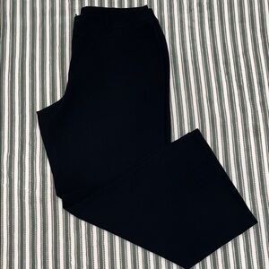 ✨George✨Women’s Classic Black Slacks size 16P poly/rayon/spandex blend